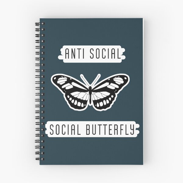 Item preview, Antisocial Social Butterfly designed and sold by EloraBabz.