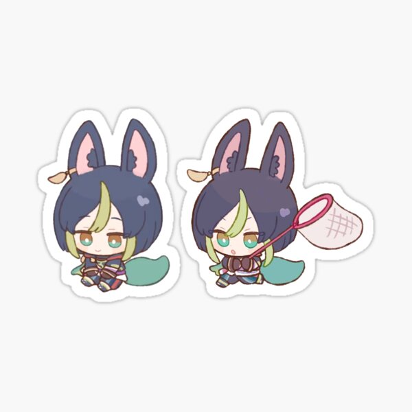 Item preview, Tighnari set Chibi Kawaii - Genshin Impact designed and sold by Sara2806.