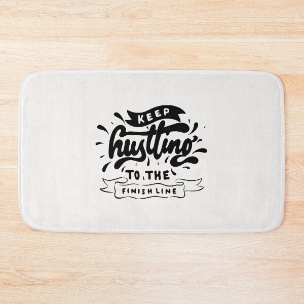 Item preview, Keep Hustling To The Finish Line In T shirts & Stickers  designed and sold by Yassin  KM.