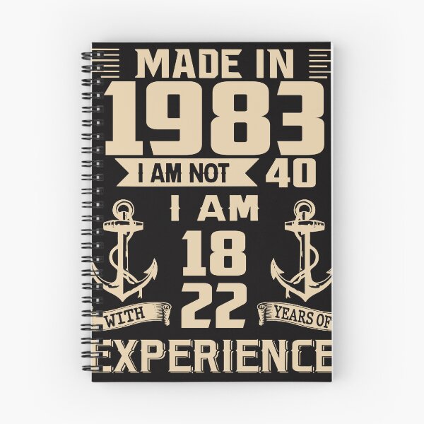 Item preview, Anchor Made In 1983 40th Birthday 40 Years Old designed and sold by AperAmyiah.
