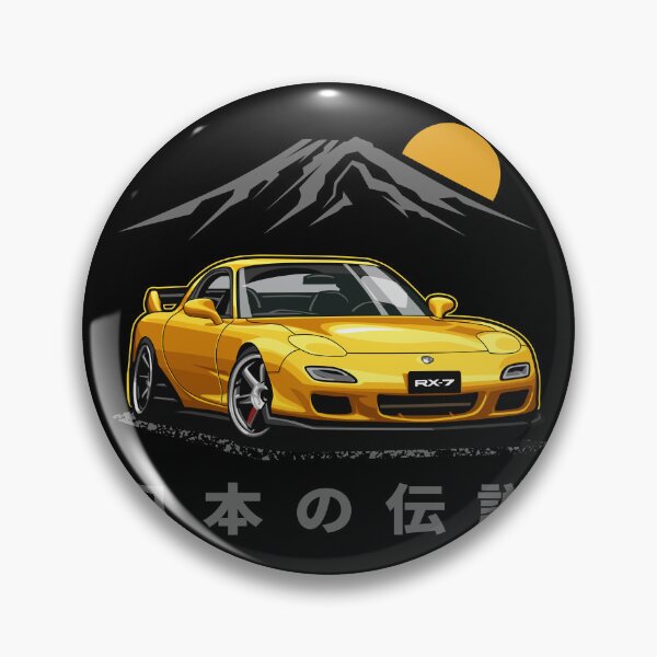 Item preview, JDM Tuner RX-7 (Sunburst Yellow) designed and sold by JioojiProject.