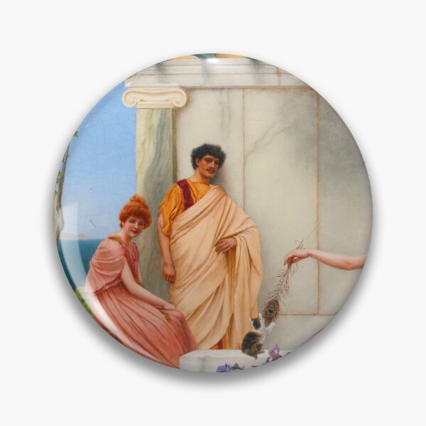 Item preview,  John William Godward Playtime (1891) Figurative designed and sold by TeeARTHY.