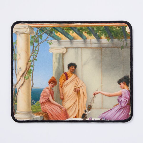 Item preview,  John William Godward Playtime (1891) Figurative designed and sold by TeeARTHY.