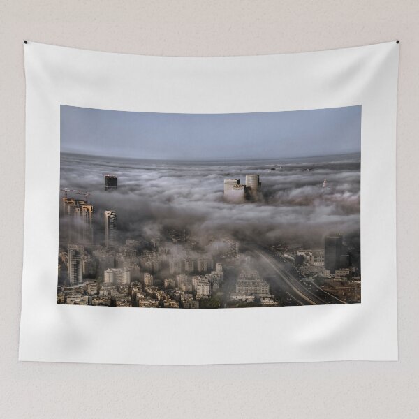 Item preview, City Skyscrapers Above The Clouds designed and sold by Ronsho.