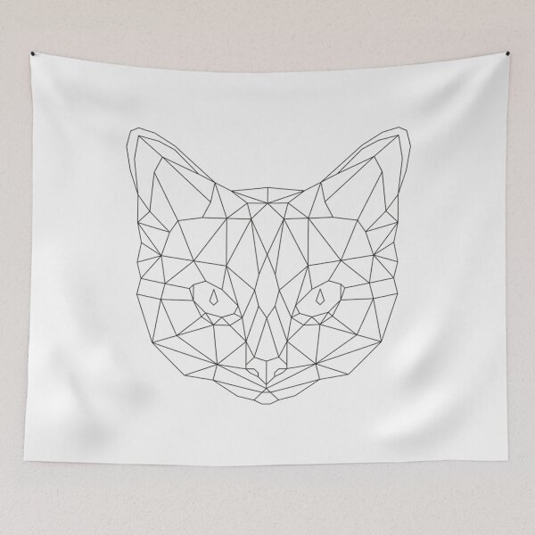 Item preview, Geometric Cat   designed and sold by SeanWeasleyArt.
