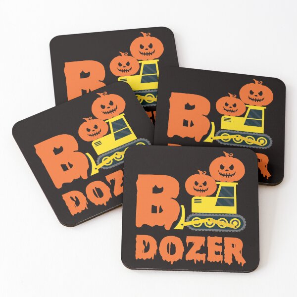 Item preview, Bulldozer Puns Boo-dozer Fun Boo Halloween Costume Kids Boys designed and sold by KellySX.