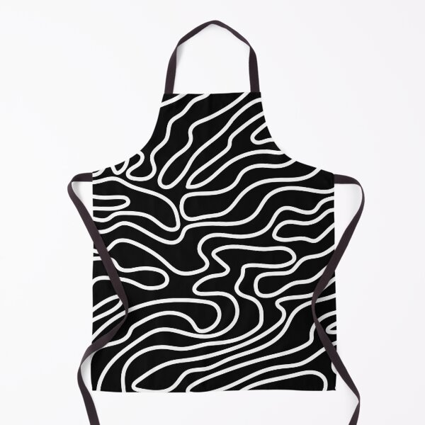 Item preview, White Wavy Lines Pattern designed and sold by JustCreate2016.