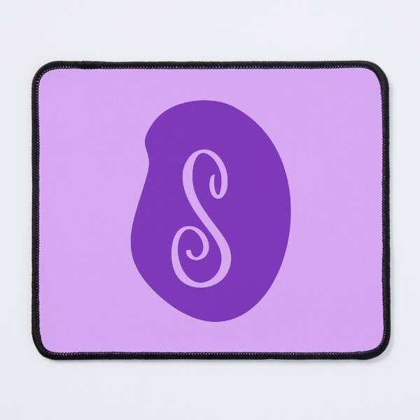 Item preview, S letter in a purple bubble designed and sold by Cloofur.
