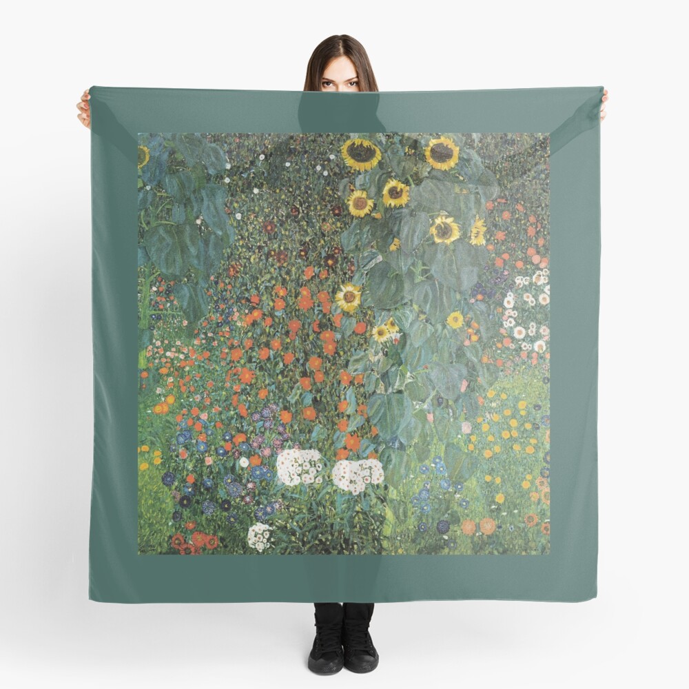 Gustav Klimt - The Sunflower Scarf