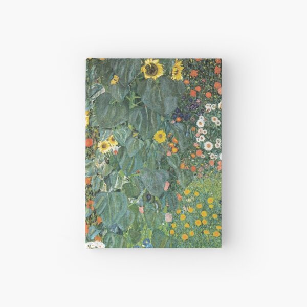 Bauerngarten mit Sonnenblumen Notizbuch