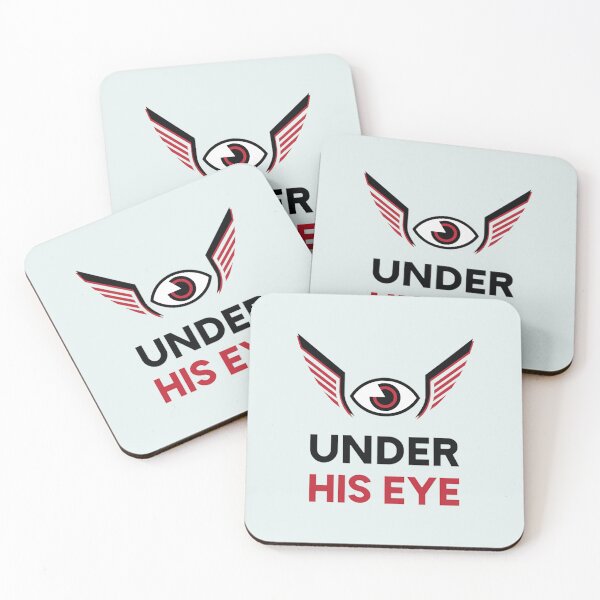 Item preview, Under His Eye Handmaid's Tale (Red) Sticker designed and sold by Apparelella.