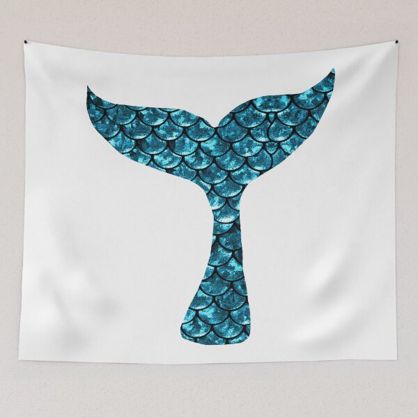 Item preview, Mermaid Tail - Blue designed and sold by maryedenoa.