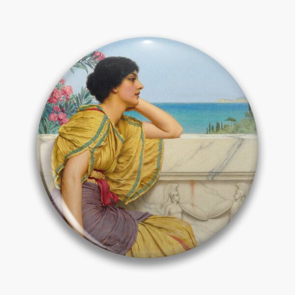 Item preview,  John William Godward Leisure Hours  (1905) designed and sold by TeeARTHY.