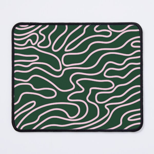Item preview, Pink Wavy Lines Pattern designed and sold by JustCreate2016.