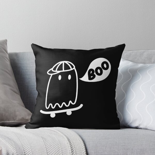 Item preview, Ghost Skateboard, Funny Halloween Design designed and sold by narinari32.