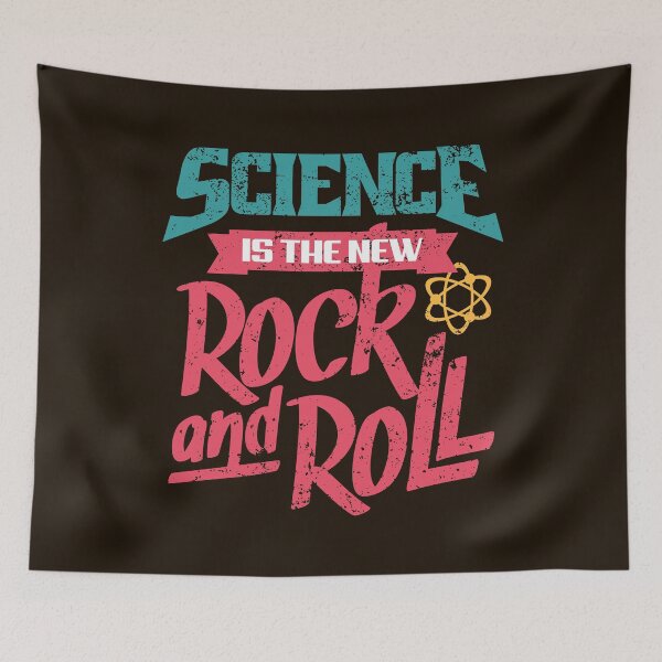 Item preview, Science + Rock and Roll designed and sold by VomHaus.