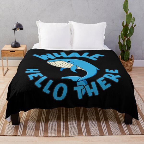 Item preview, Meme Whale Hello There Cute Blue Whale Graphic designed and sold by PatrickWeidle.