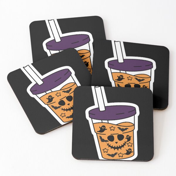Item preview, Halloween Boba designed and sold by CreativeLevelUp.