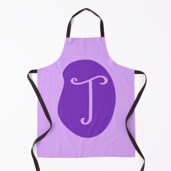 Item preview, T letter in a purple bubble designed and sold by Cloofur.