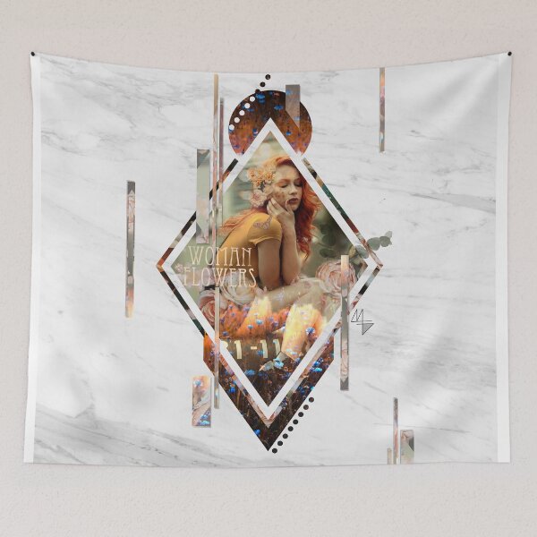 Item preview, woman flower designed and sold by NoiramDesign.