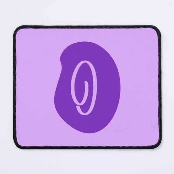 Item preview,  O letter in a purple bubble designed and sold by Cloofur.