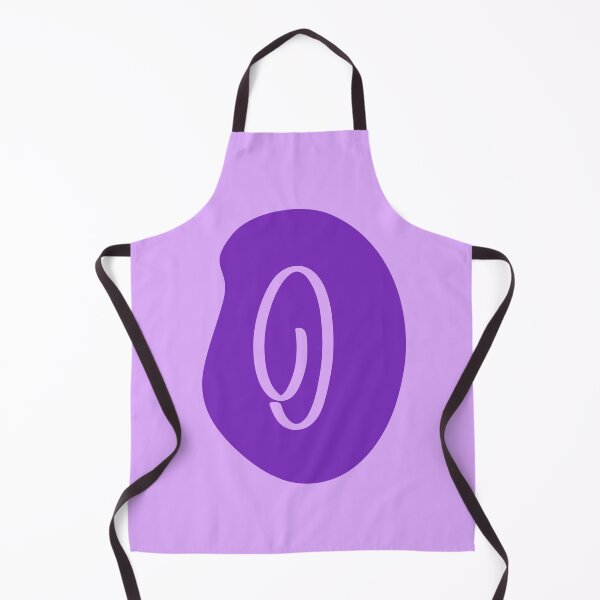 Item preview, O letter in a purple bubble designed and sold by Cloofur.