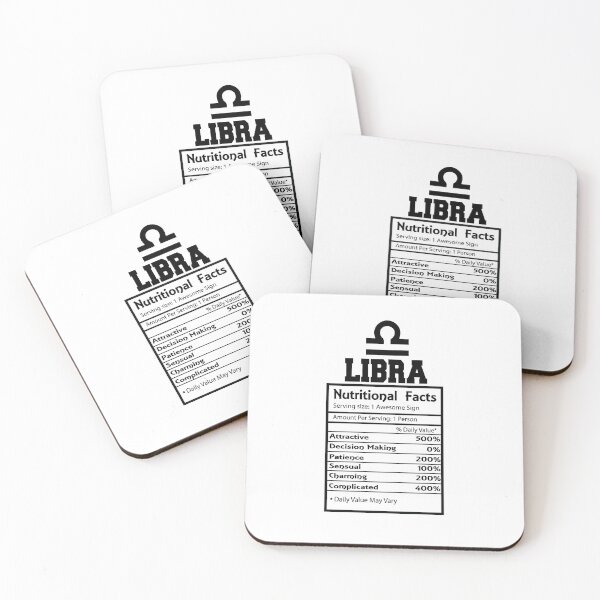 Item preview, Libra Nutrition Facts designed and sold by GuwdTCo.