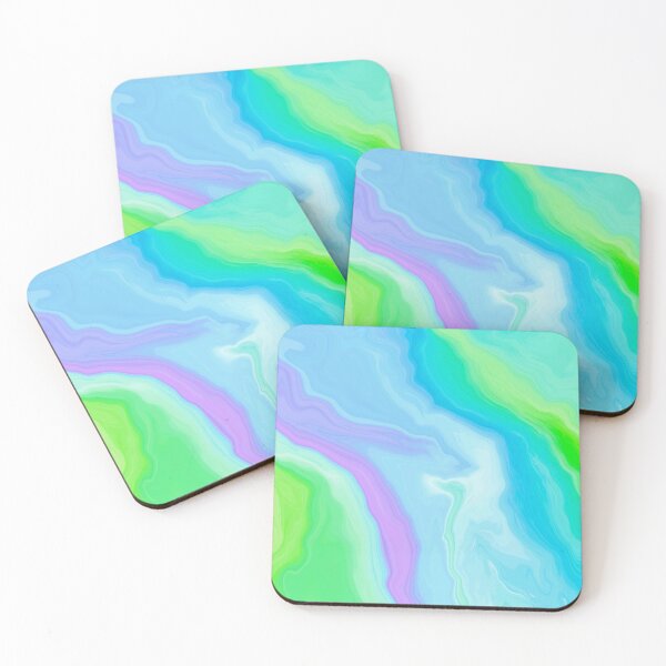 Item preview, Colorful liquid marbled designed and sold by Emotionville.