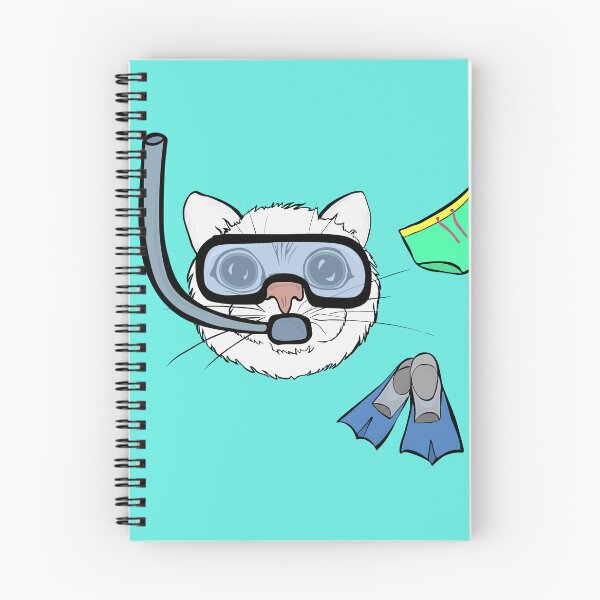 Item preview, cat Norman. diving designed and sold by Mikolasha.