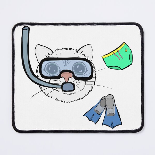 Item preview, cat Norman. diving designed and sold by Mikolasha.