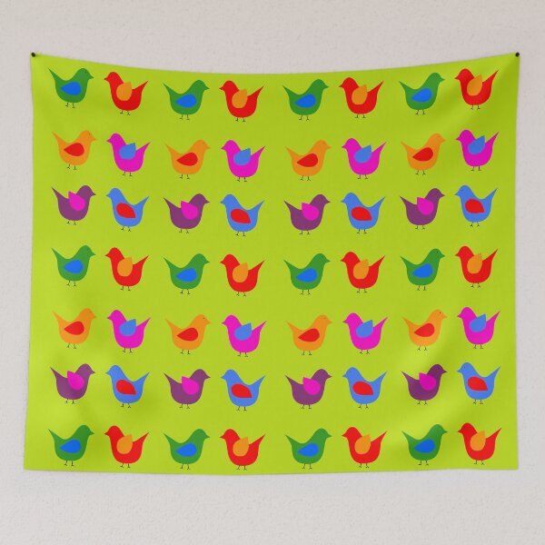 Item preview, Pájaros escandinavos designed and sold by The Red Umbrella Shop.