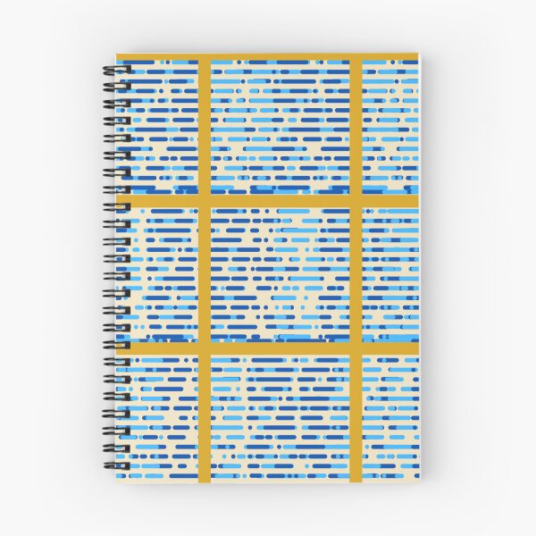 Item preview, Cream and blue square pattern  designed and sold by L-I-E-Store.