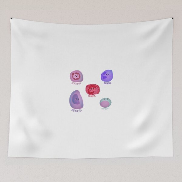 Item preview, White blood cells designed and sold by Tamm-art.