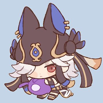 Artwork thumbnail, Cyno Chibi Kawaii - Genshin Impact by Sara2806