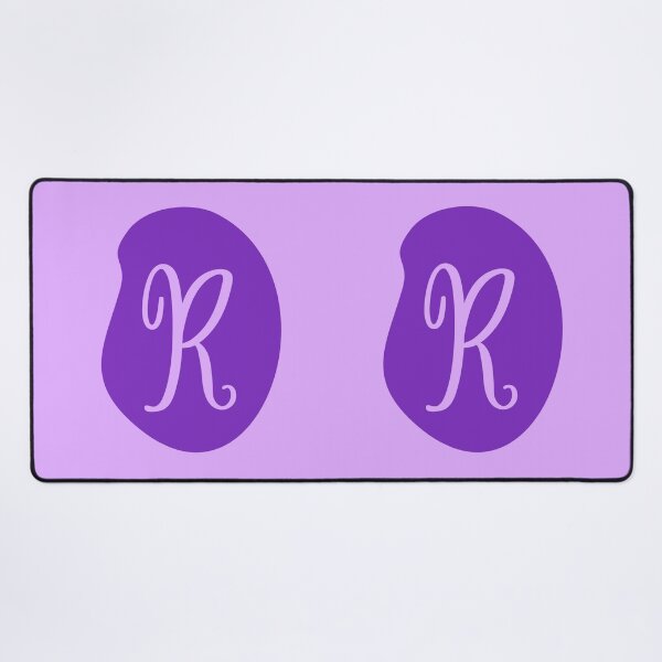 Item preview, R letter in a purple bubble designed and sold by Cloofur.