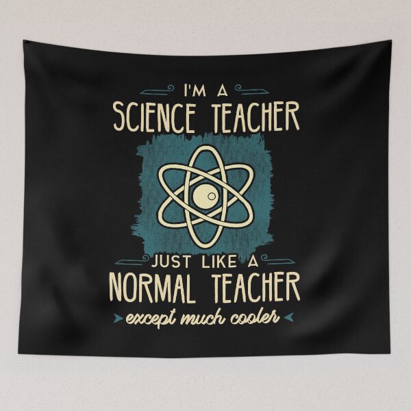 Item preview, I'm a science teacher just like a normal teacher except much cooler - science teacher designed and sold by Captain Mood.