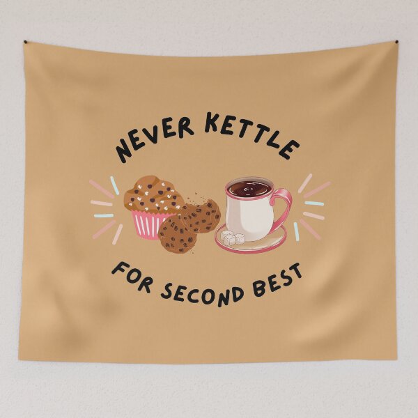 Item preview, Never Kettle For Less Buttery Biscuit Base designed and sold by ImaginedCo.