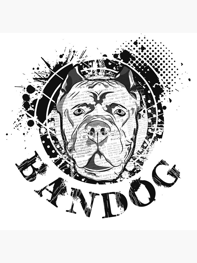 Bandog Art Board Print