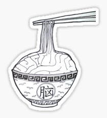 brain ramen Sticker
