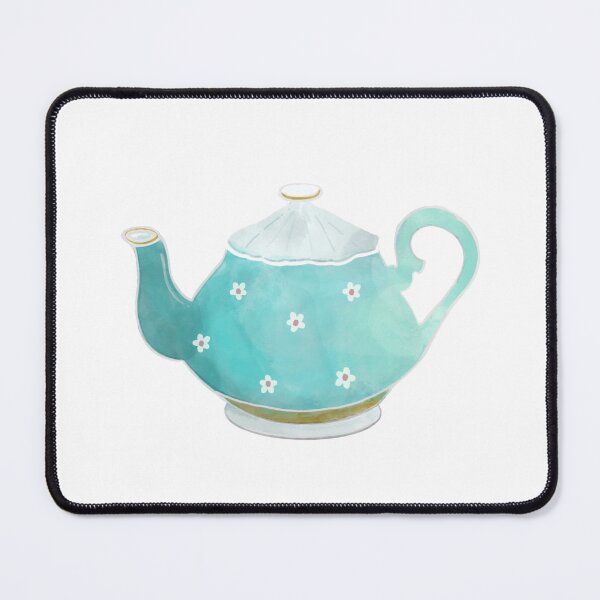 Item preview, Floral Watercolor Teapot designed and sold by Akitoree.