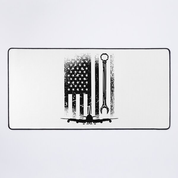 Item preview, Aircraft Mechanic Aviation Flag Plane Pilot Planes designed and sold by tshirtconcepts.