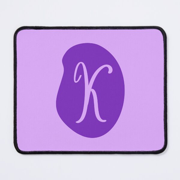 Item preview, K letter in a purple bubble designed and sold by Cloofur.