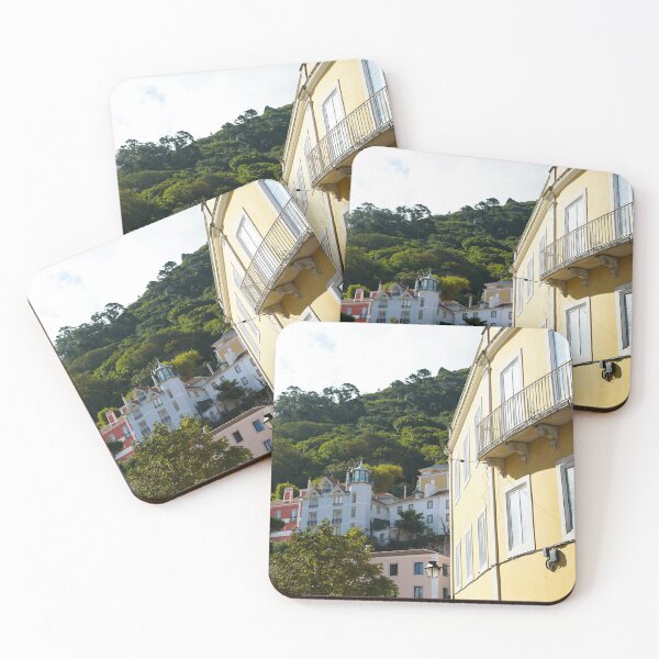 Item preview, HOUSES OF SINTRA | SINTRA CENTER | SINTRA PORTUGAL | TRAVEL | POSTCARD  designed and sold by Tropical Blood.