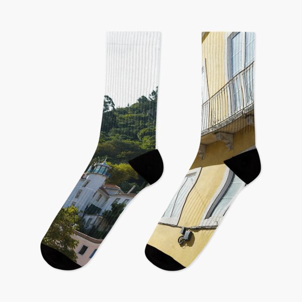 Item preview, HOUSES OF SINTRA | SINTRA CENTER | SINTRA PORTUGAL | TRAVEL | POSTCARD  designed and sold by Tropical Blood.
