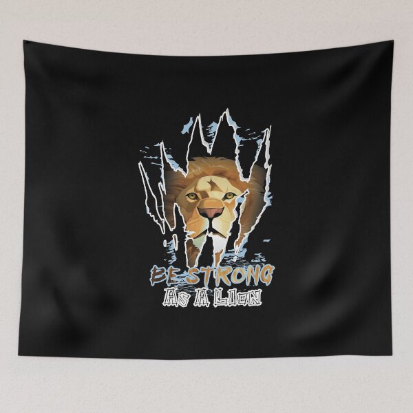 Item preview, Be Strong As A Lion designed and sold by damithez.