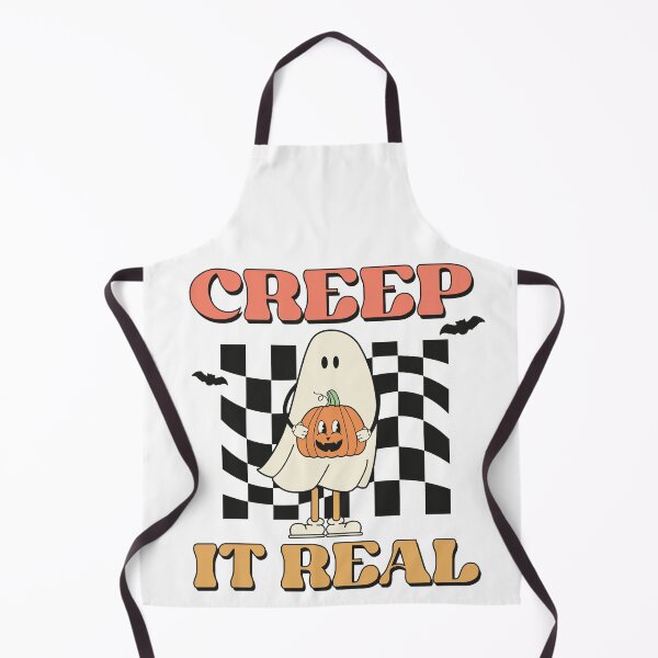 Item preview, Retro Halloween Creep it Real Vintage Ghost Halloween T-Shirt designed and sold by Art-Self Studio.