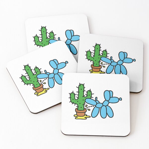 Item preview, Balloon dog and cactus Balloon artist Balloon animal twister designed and sold by LaundryFactory.