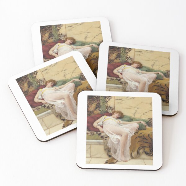 Item preview, John William Godward  A Siesta (1895) designed and sold by TeeARTHY.