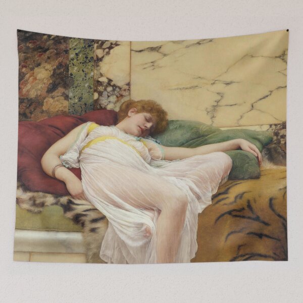 Item preview, John William Godward  A Siesta (1895) designed and sold by TeeARTHY.