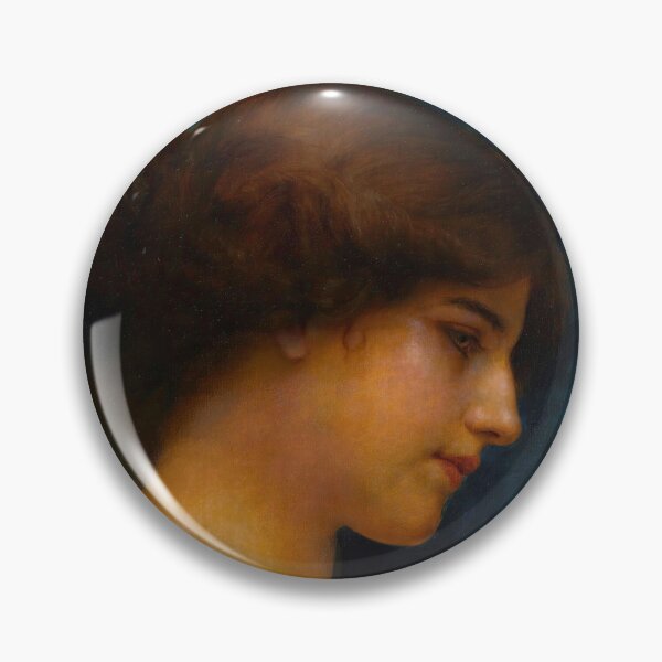 Item preview, John William Godward  Study of a girl’s head (1899) designed and sold by TeeARTHY.